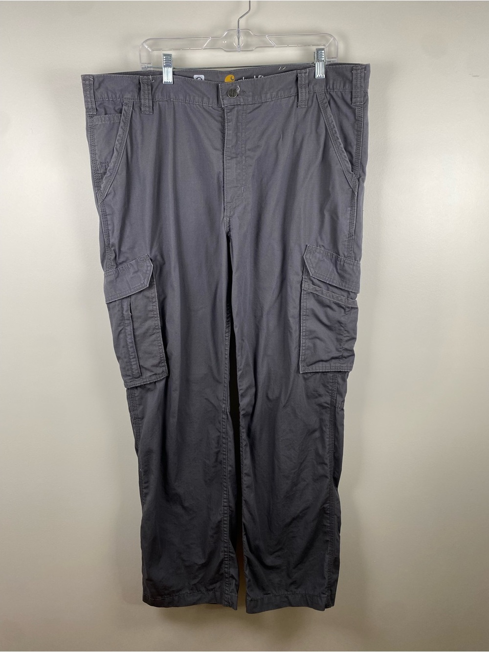 Carhartt Men's Gray Cargo Utility Pants 40x32